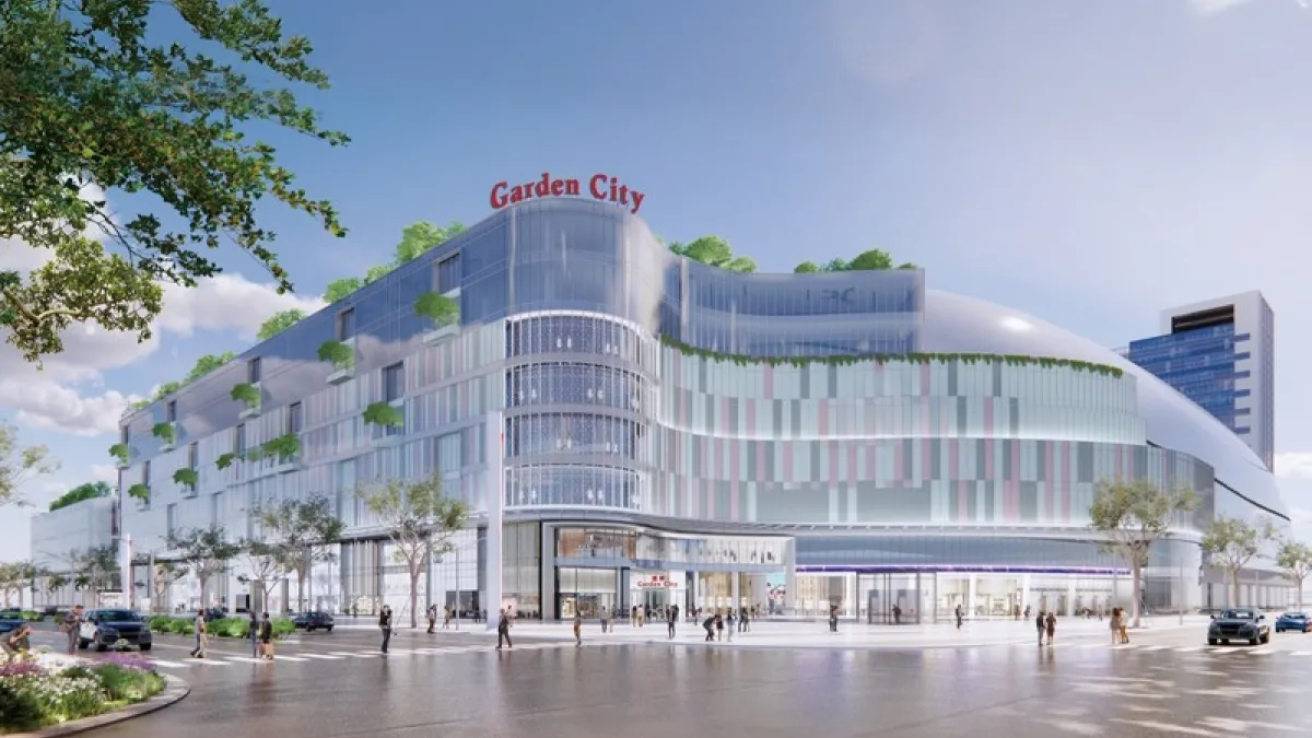 位於大巨蛋的全新商場「遠東Garden City」預計將於今年2026年下半年正式全區開幕。(圖/SOGO提供)