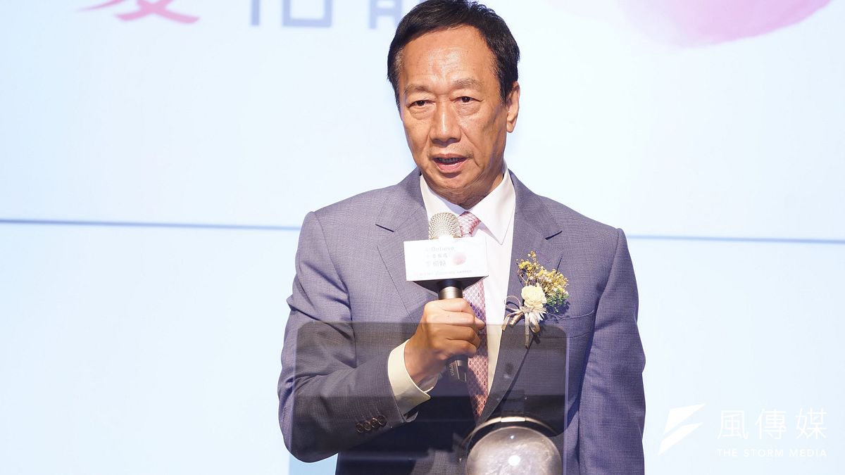 Lamigo桃猿隊有意轉賣,前鴻海集團董事長郭台銘(見圖)5日表示他推薦的買主正在與球隊洽談中。(資料照,盧逸峰) Lamigo桃猿隊有意轉賣,前鴻海集團董事長郭台銘(見圖)5日表示他推薦的買主正在與球隊洽談中。(資料照,盧逸峰)