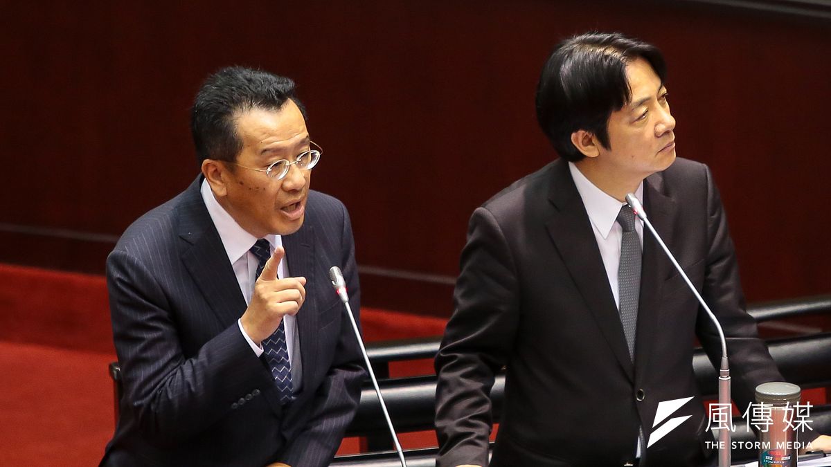 行政院長賴清德在立法院備詢時再次強調,他的台獨主張並沒有改變,但是兩岸政策是總統職權。(顏麟宇攝) 行政院長賴清德在立法院備詢時再次強調,他的台獨主張並沒有改變,但是兩岸政策是總統職權。(顏麟宇攝)