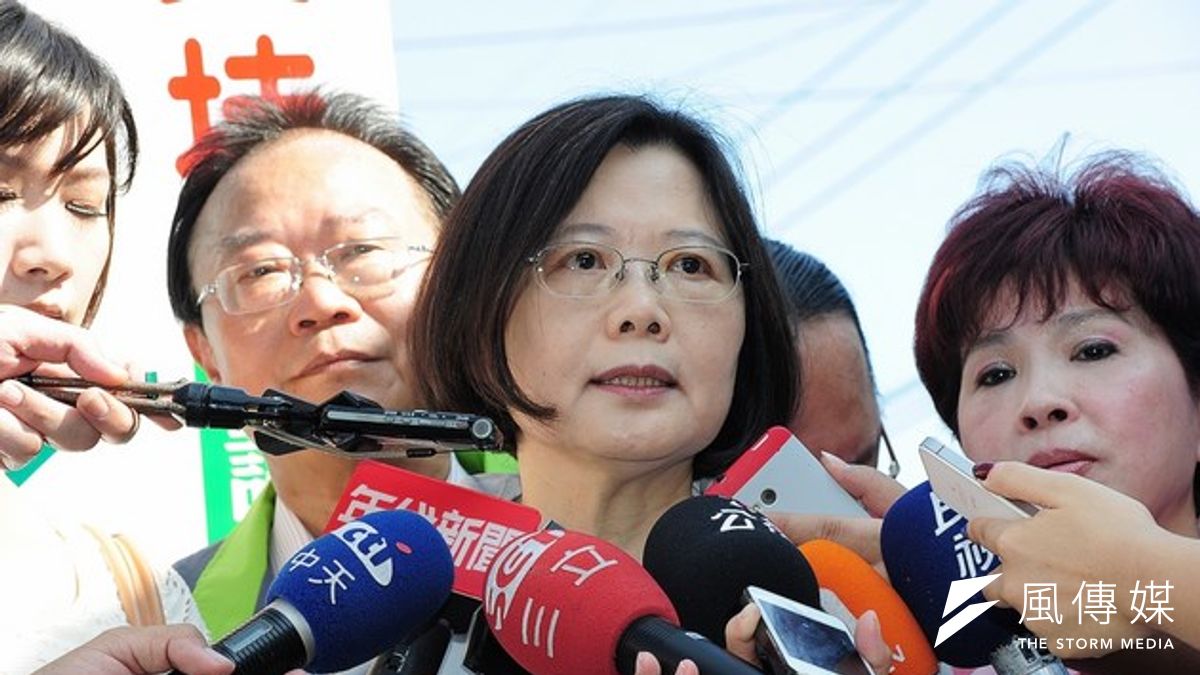 雖然發生屏縣誤發公文案,蔡英文表示仍對綠色執政有信心。(游錫堃辦公室提供) 雖然發生屏縣誤發公文案,蔡英文表示仍對綠色執政有信心。(游錫堃辦公室提供)