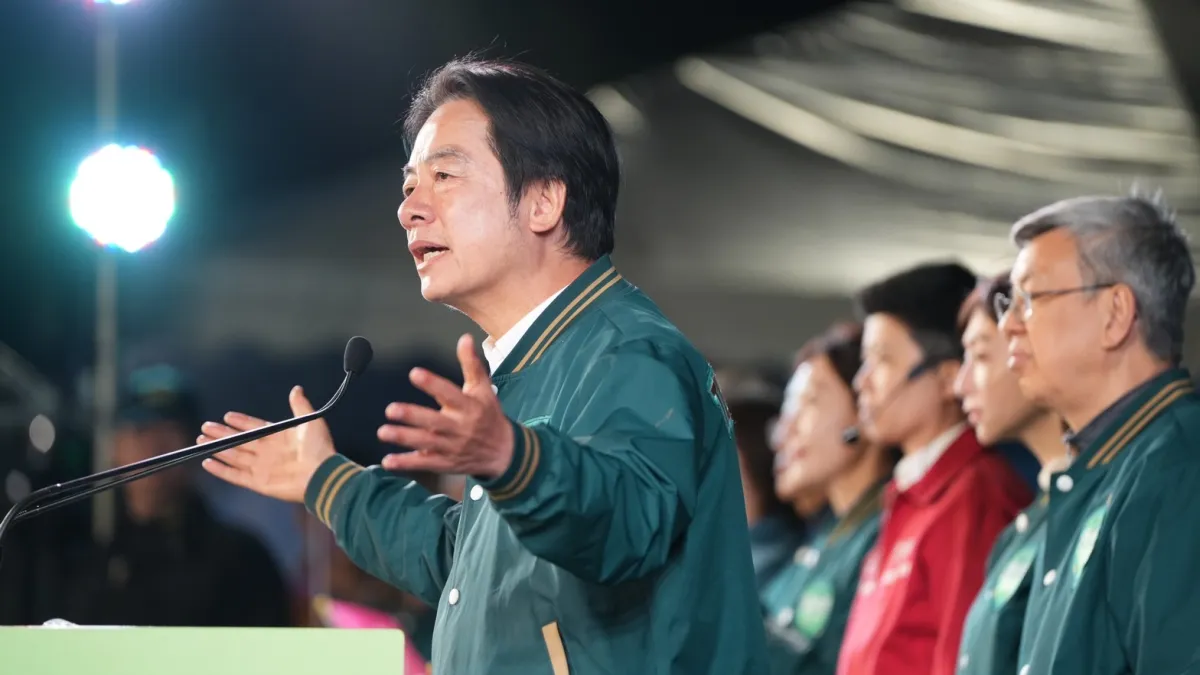 賴清德陣營最後為確保總統選局的勝利,將重兵壓回新北。(賴清德競選總部提供)