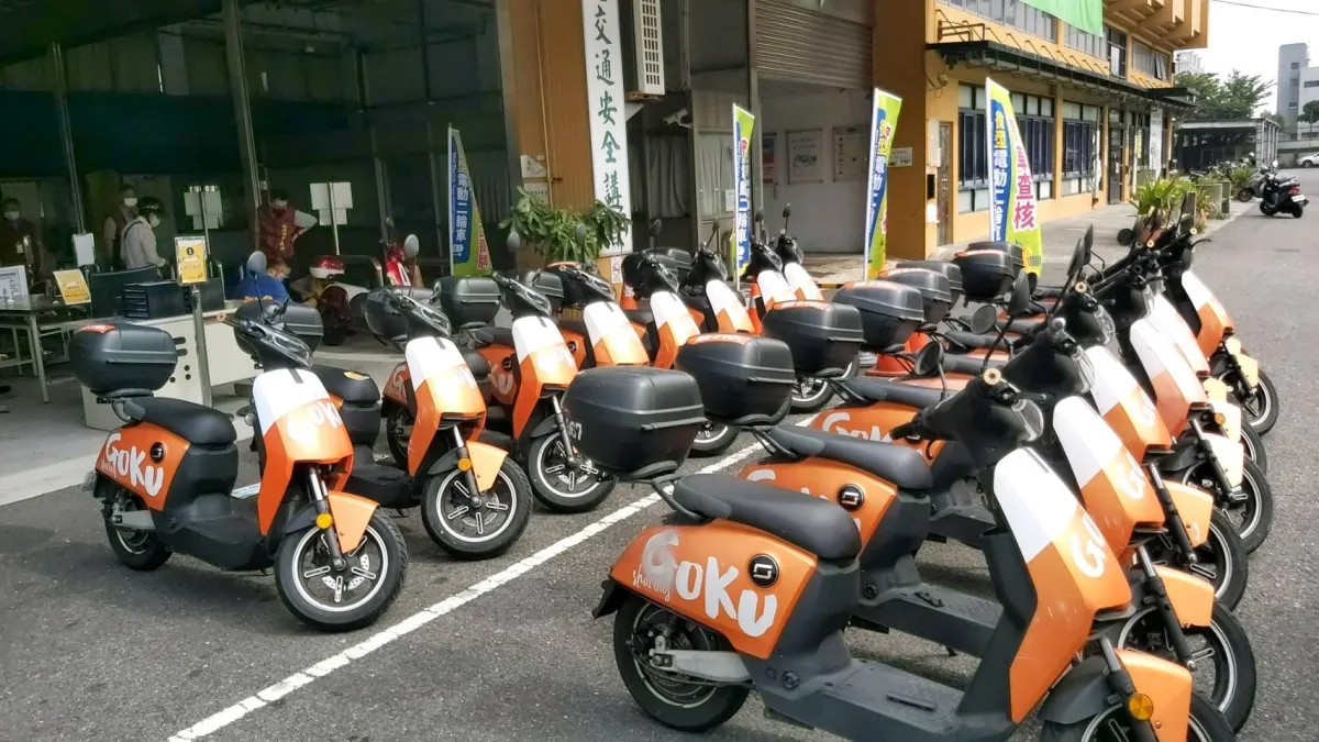 共享微型電動二輪車「Gokube夠酷比」2019年起在高雄營運,近日在臉書宣布將於4月20日終止營運。(翻攝自Gokube夠酷比粉專)