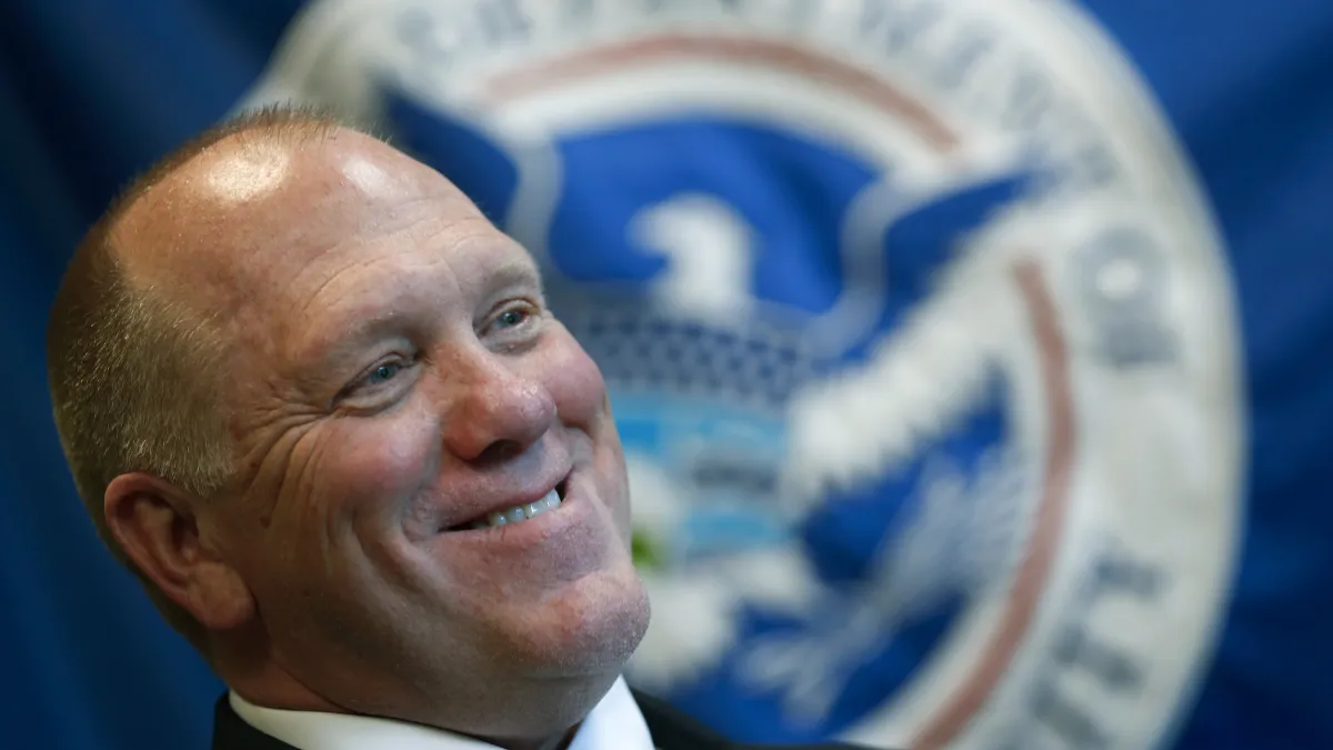 川普將任命「移民暨海關執法局」(ICE)前代理局長霍曼(Tom Homan)為「邊境沙皇」。(美聯社)