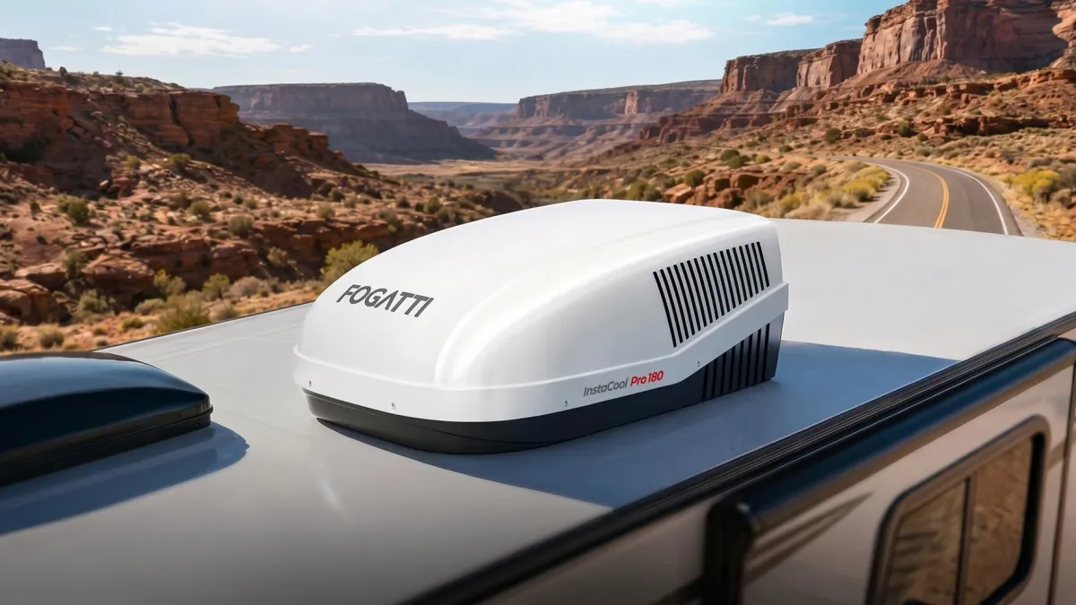 FOGATTI Launches InstaCool Pro, an 18000 BTU Smart RV Air Conditioner Built for Larger Rigs and Extreme Summer Travel