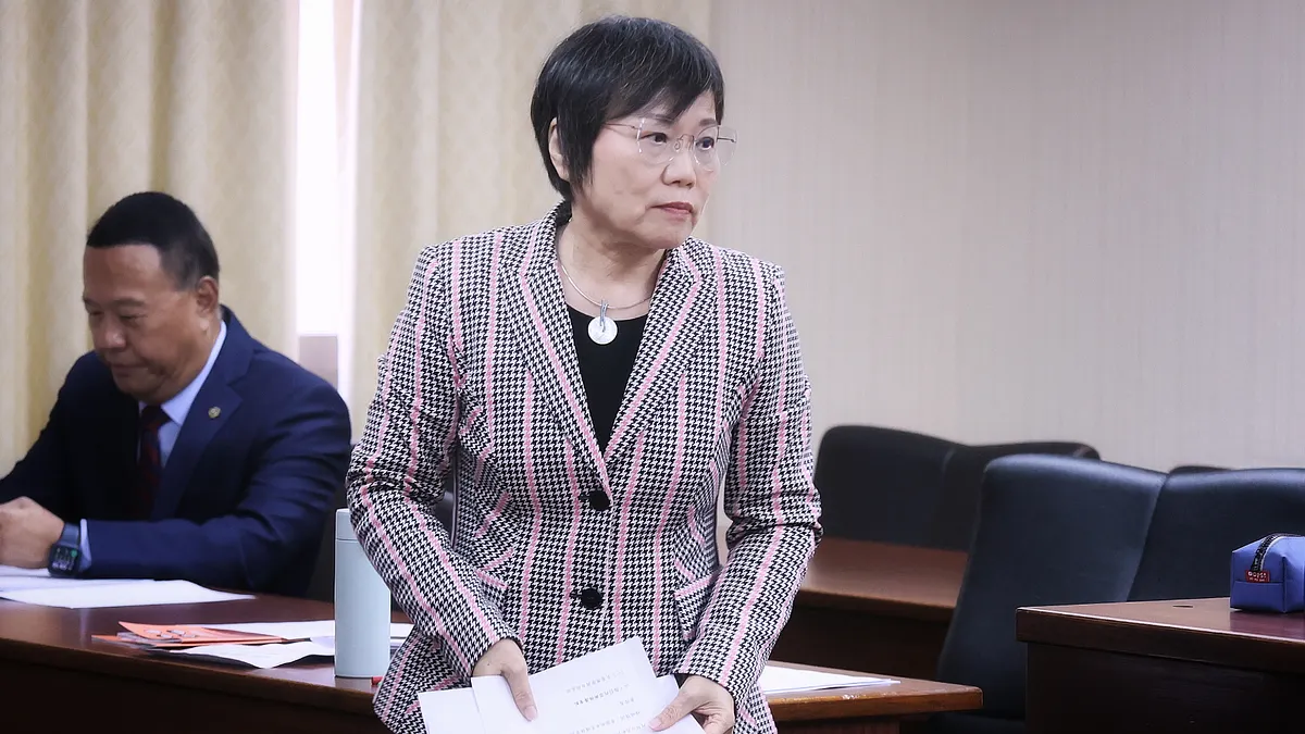 內政部長劉世芳回應封鎖小紅書相關議題。(資料照,柯承惠攝) 內政部長劉世芳回應封鎖小紅書相關議題。(資料照,柯承惠攝)