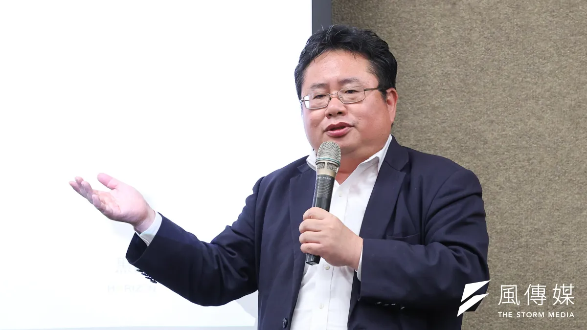 矢板明夫6日遭到襲擊。(資料照,顏麟宇攝)