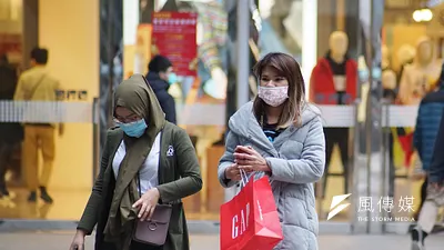 20200128-因應武漢肺炎疫情,民眾紛紛戴上口罩。(盧逸峰攝)