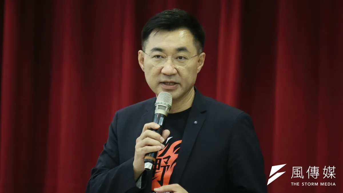國民黨主席江啓臣提出「九二共識Plus」。(資料照,柯承惠攝)