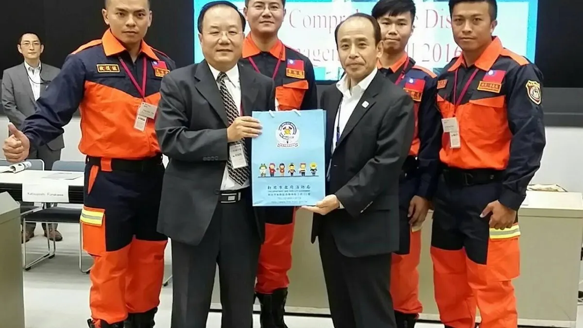 強化國際搜救經驗 新北特搜參加日本綜合防災演習