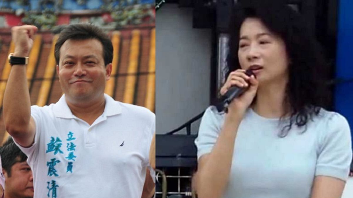 屏東縣第一選區兩位參選人:蘇震清(左,民進黨)和宋麗華(右,國民黨,取自youtube) 屏東縣第一選區兩位參選人:蘇震清(左,民進黨)和宋麗華(右,國民黨,取自youtube)