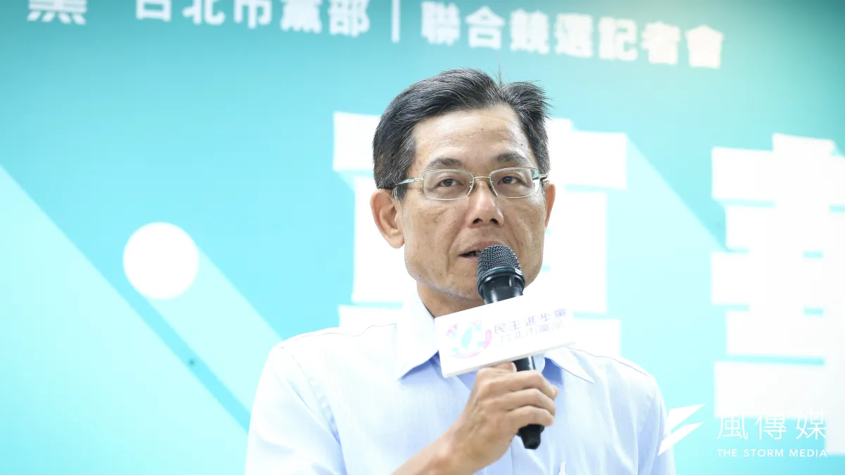 針對2020台北市立委選舉,民進黨台北市黨部主委陳正德表示,在8席立委中,希望能「保二搶一」,呼籲黨中央盡速決定人選,以利整合。(陳品佑攝)
