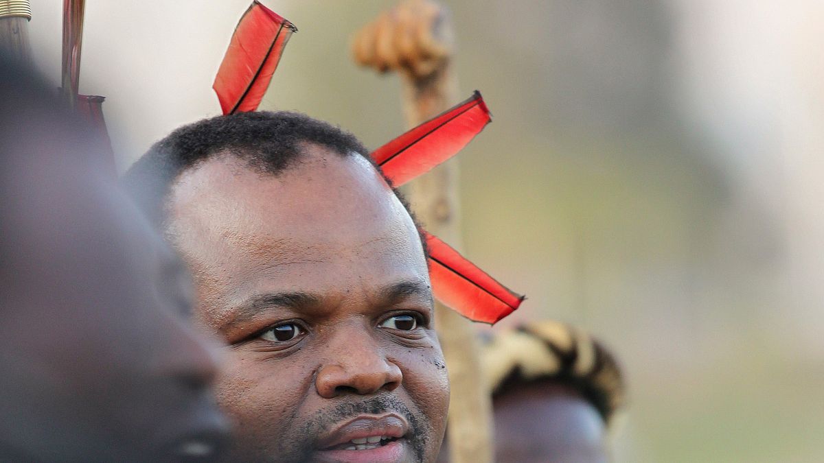 史瓦帝尼王國國王恩史瓦帝三世(Mswati III)(AP) 史瓦帝尼王國國王恩史瓦帝三世(Mswati III)(AP)