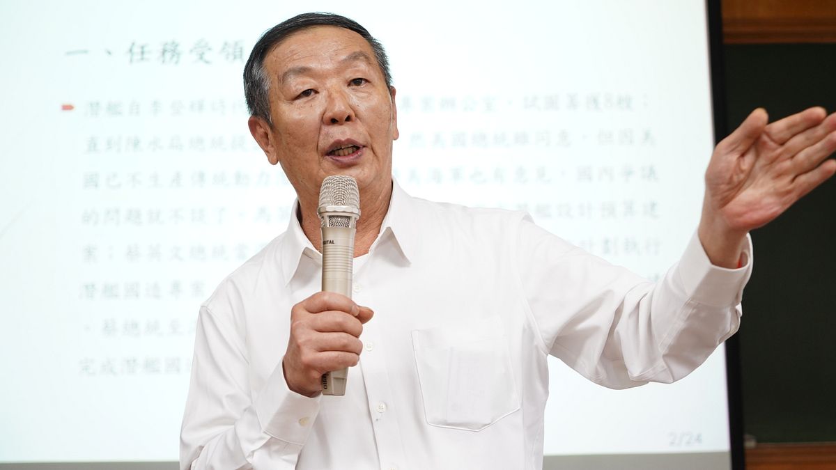 總統府國造潛艦專案小組召集人黃曙光親赴美國遊說台灣國造潛艦政策。(資料照,張曜麟攝) 總統府國造潛艦專案小組召集人黃曙光親赴美國遊說台灣國造潛艦政策。(資料照,張曜麟攝)