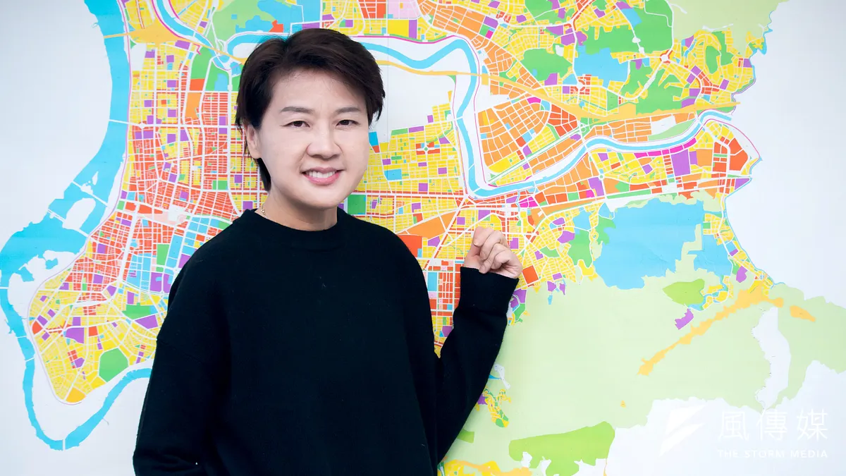 台北市副市長黃珊珊表示,智慧城市就是「政府出題、企業解題」,台北市可以成為各種技術的實驗室,許多新創的設計就可以不用怕失敗,但若能成功運用,「進步就會突然發生」。(蔡親傑攝)