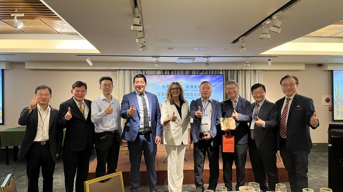 台美人才供應鏈加速成形 台灣學聯攜手亞利桑那州共築半導體與AI合作新平台