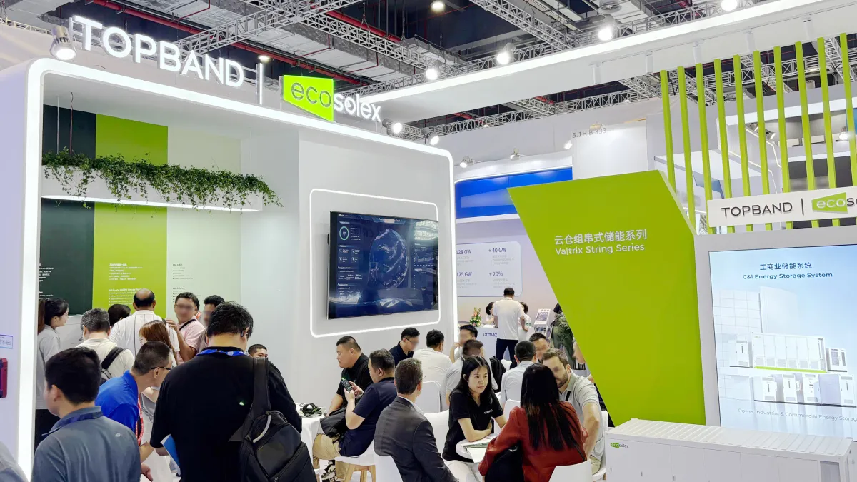 Topband New Energy Presents Ecosolex C&I Storage Portfolio for the Flexibility Era at SNEC 2026