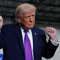 U.S. President Donald Trump arrives to deliver remarks at Verst Logistics in Hebron, Kentucky, on March 11, 2026. (AP) U.S. President Donald Trump arrives to deliver remarks at Verst Logistics in Hebron, Kentucky, on March 11, 2026. (AP)