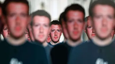 收到來自祖克柏的中獎訊息?《紐時》報導揭露以祖克柏為名的中獎詐騙手法。(AP)