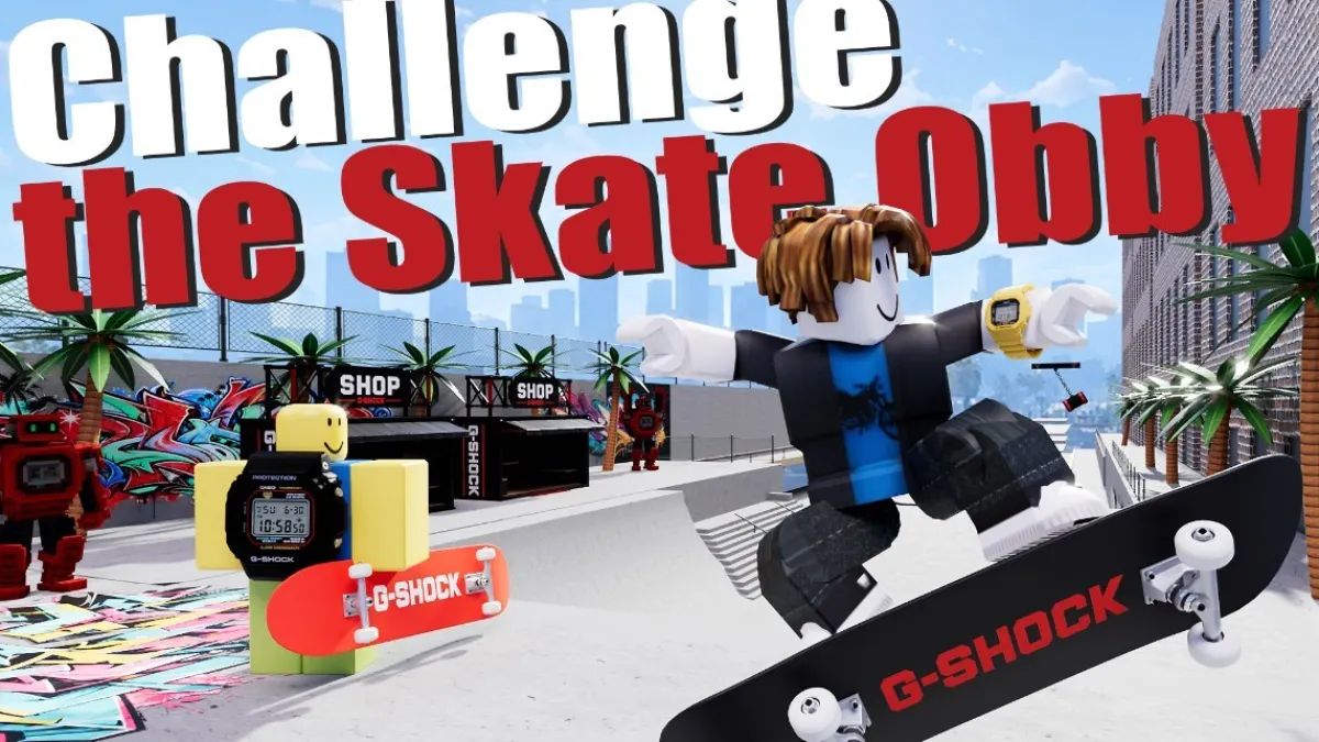Casio to Bring New G-SHOCK Brand Experiences to Young People on Roblox