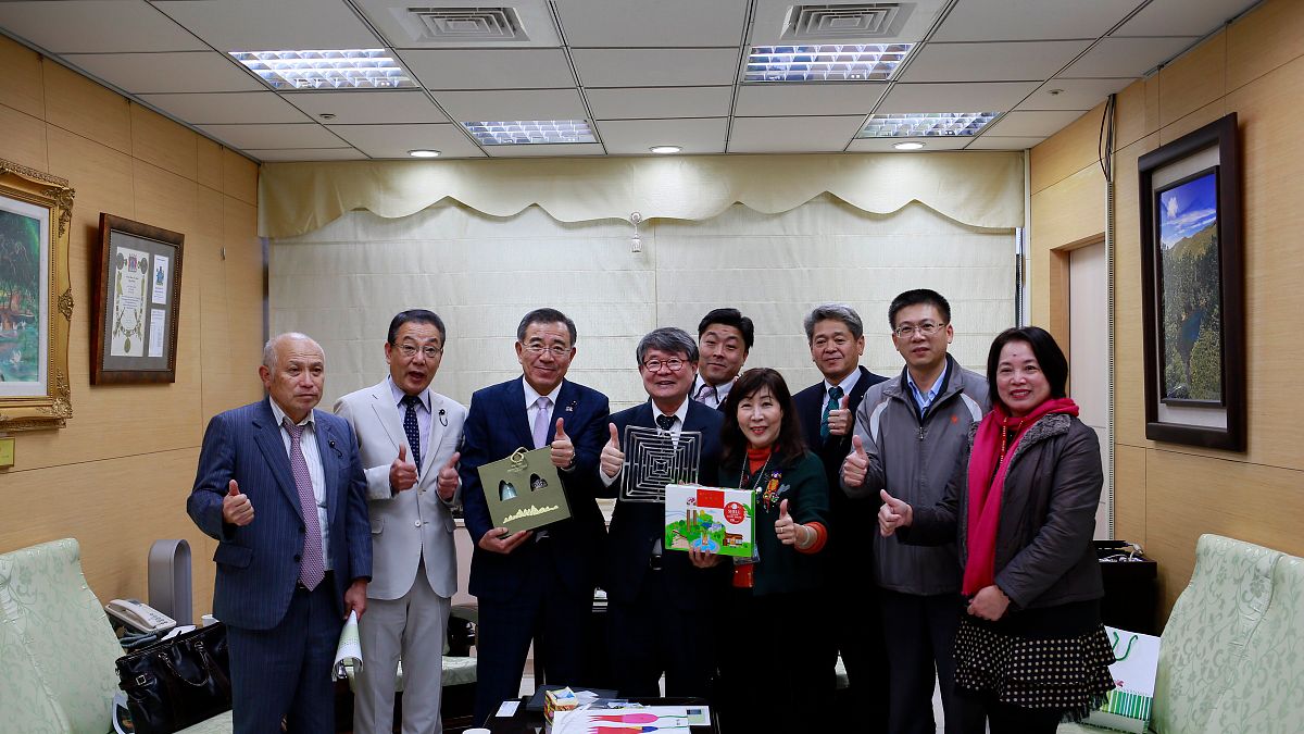 盼情誼長存 日本富山縣6議員訪問嘉義市府 盼情誼長存 日本富山縣6議員訪問嘉義市府