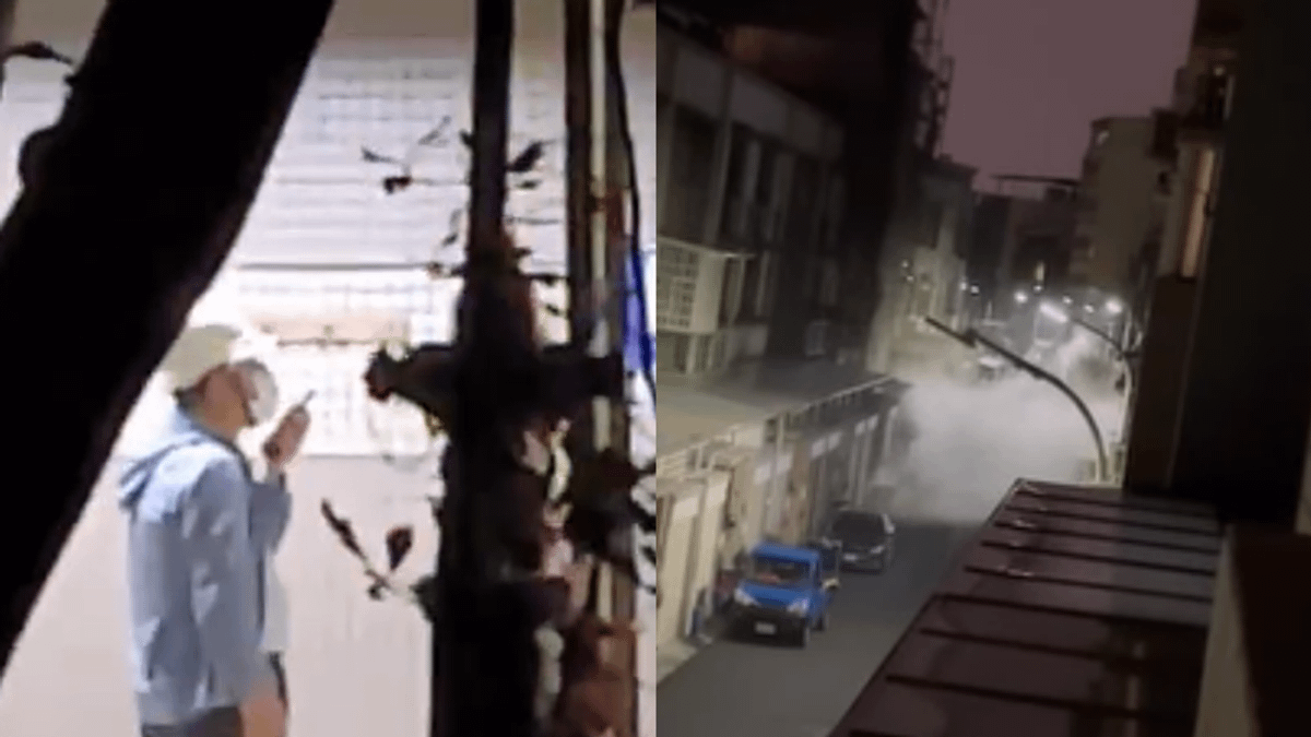 高峰里里長郭朋鑫昨夜接獲民眾陳情,指出住家後方的廠區傳出疑似管線爆炸、氣體洩漏的巨大聲響。(圖/翻攝自FB/郭朋鑫) 高峰里里長郭朋鑫昨夜接獲民眾陳情,指出住家後方的廠區傳出疑似管線爆炸、氣體洩漏的巨大聲響。(圖/翻攝自FB/郭朋鑫)