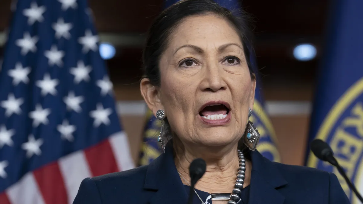 美國新墨西哥州聯邦眾議員哈蘭德(Debra Haaland)(AP)