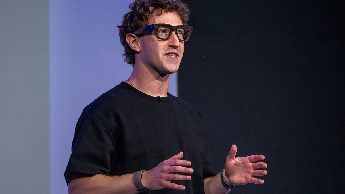 Meta執行長祖克柏。 Meta執行長祖克柏。