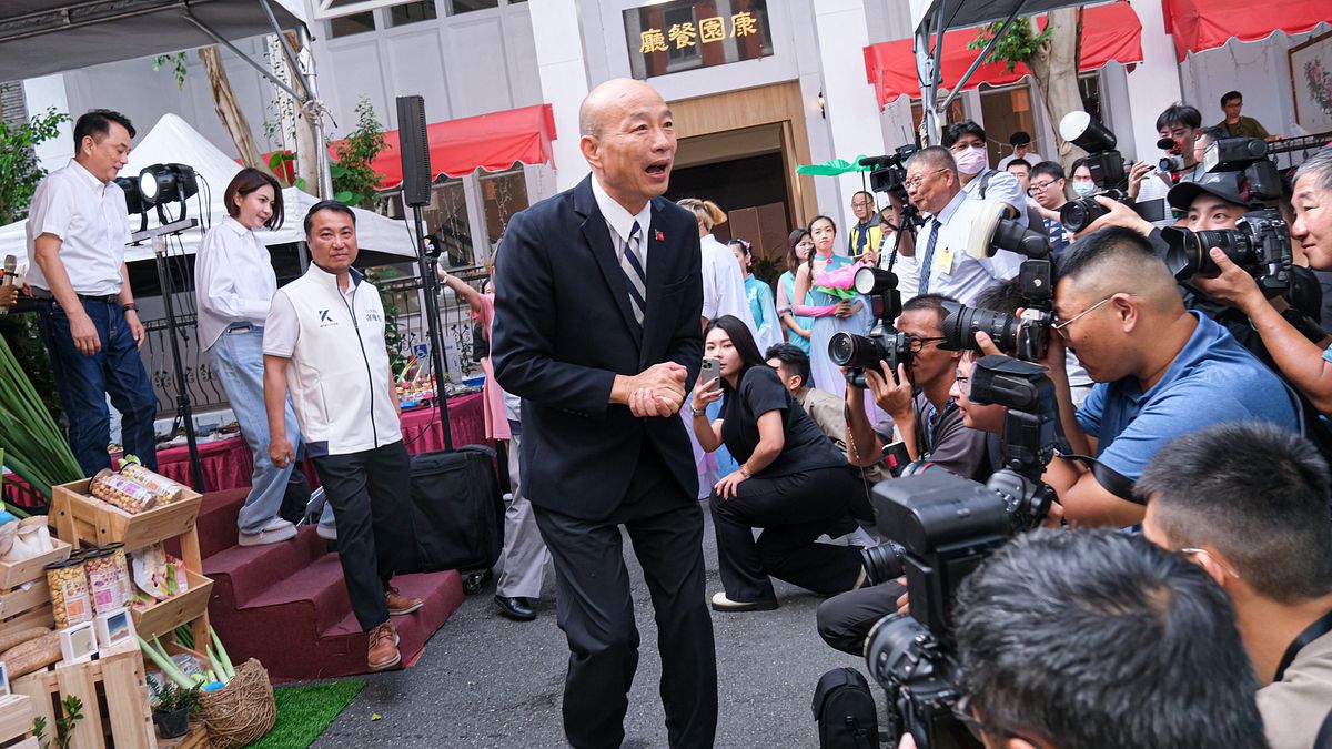 回應賴清德?韓國瑜突曬墨寶「內心話曝光」:我自己會加快步伐