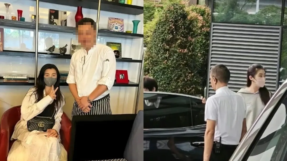 王祖賢現身台中!(圖/翻攝自微博)