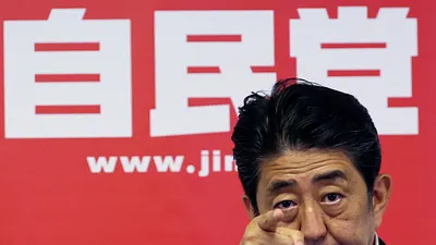 日本首相安倍晉三。(美聯社)