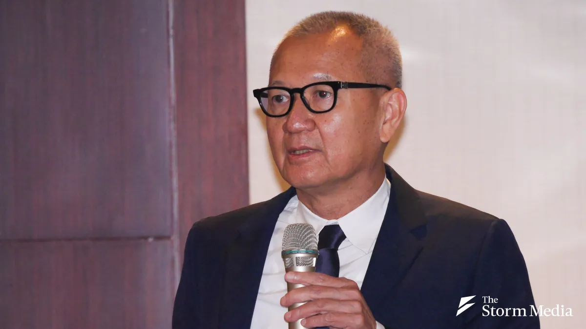 Yageo founder and chairman Pierre Chen (陳泰銘), ranked third on Taiwan's 2026 Forbes wealth list with a net worth of approximately $10.5 billion. (Photo by Tsai Chin-chieh)