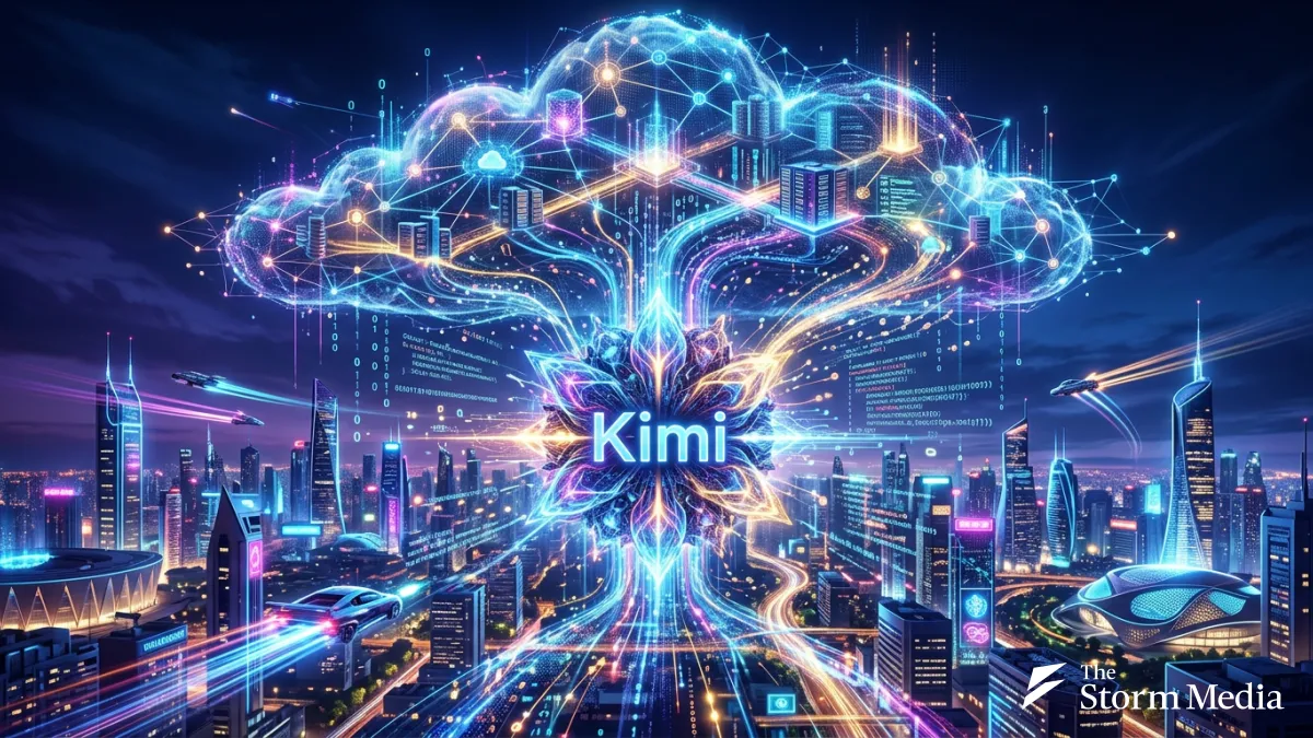 Moonshot's newly launched Kimi K3 has drawn widespread attention from the global AI community. (AI-generated image)