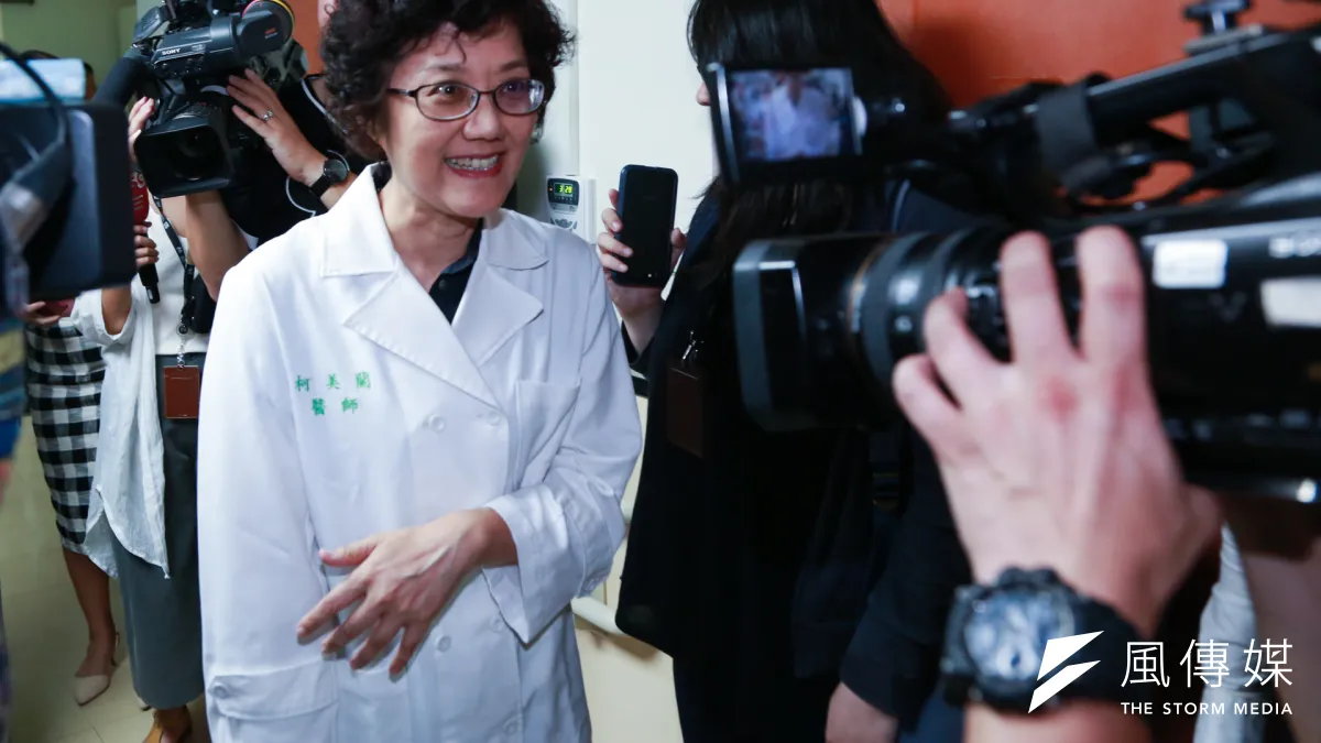 柯文哲勸進胞妹柯美蘭(見圖)選新竹立委,牽動柯家人是否親掛帥旗。(資料照,簡必丞攝)