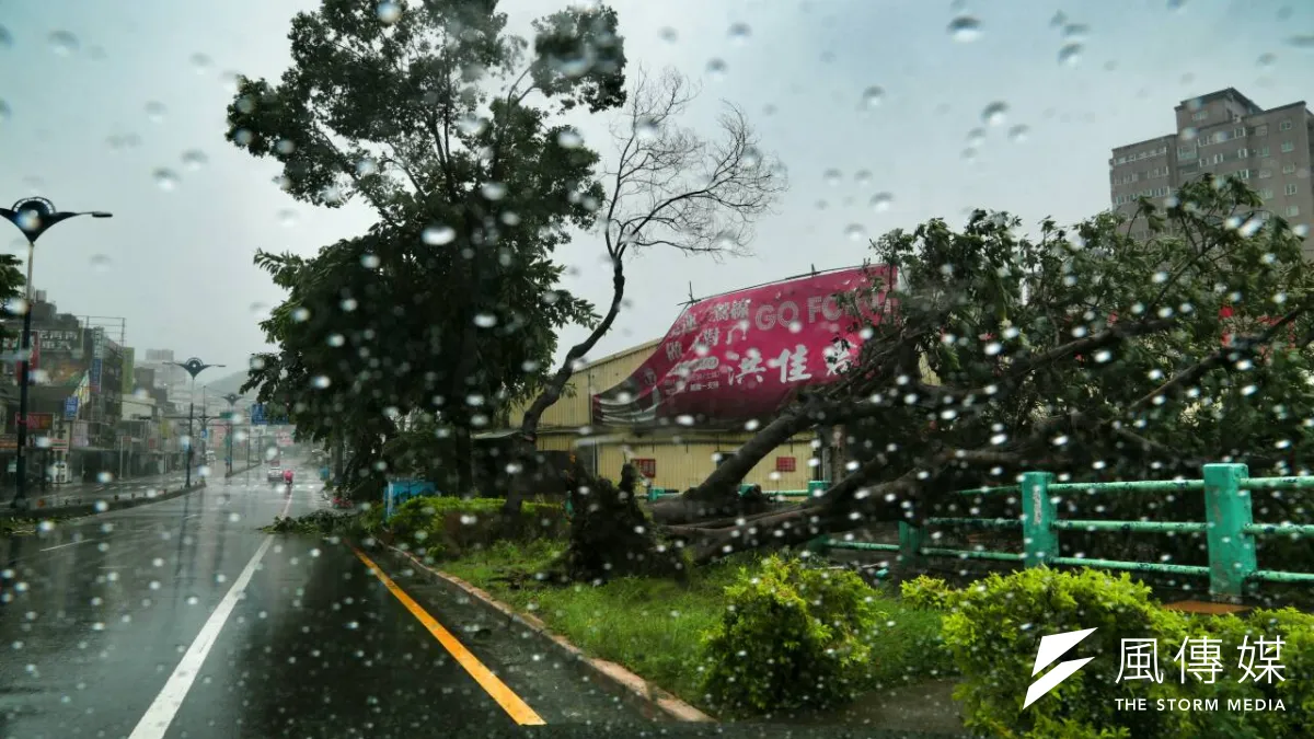 蘇迪勒颱風(余志偉攝)