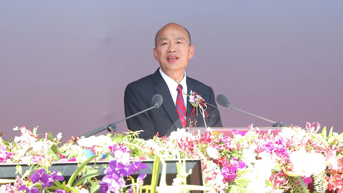 立法院長韓國瑜被點名是可能出戰2028的人選之一。(資料照,顏麟宇攝) 立法院長韓國瑜被點名是可能出戰2028的人選之一。(資料照,顏麟宇攝)