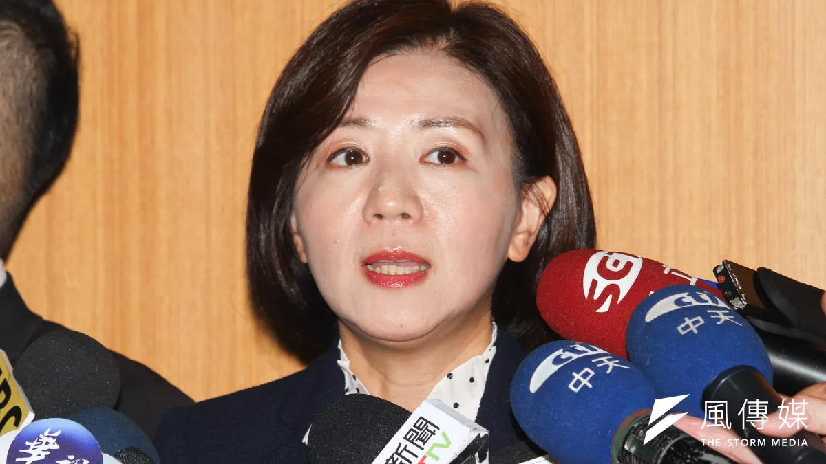 國民黨文傳會代理主委王育敏(見圖)3日表示,認為政府應公開口罩具體數據。(資料照,蔡親傑攝)