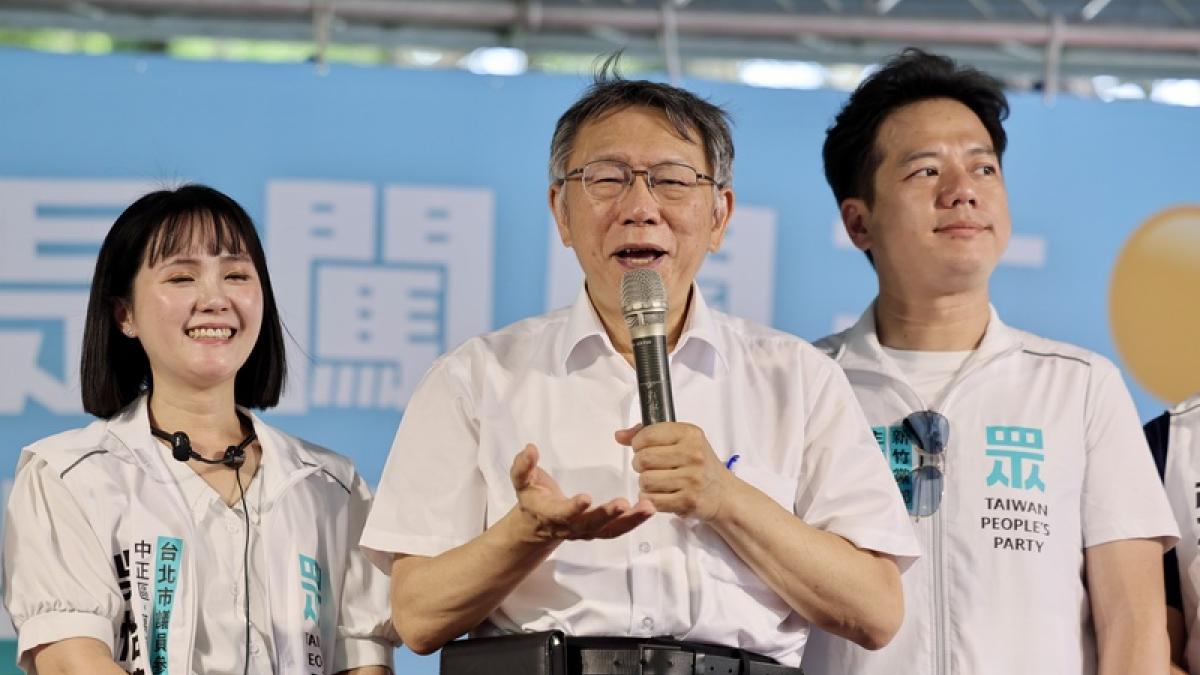 竹北市長藍白合破局?民眾黨派邱臣遠出戰 柯文哲:沒辦法一直等國民黨