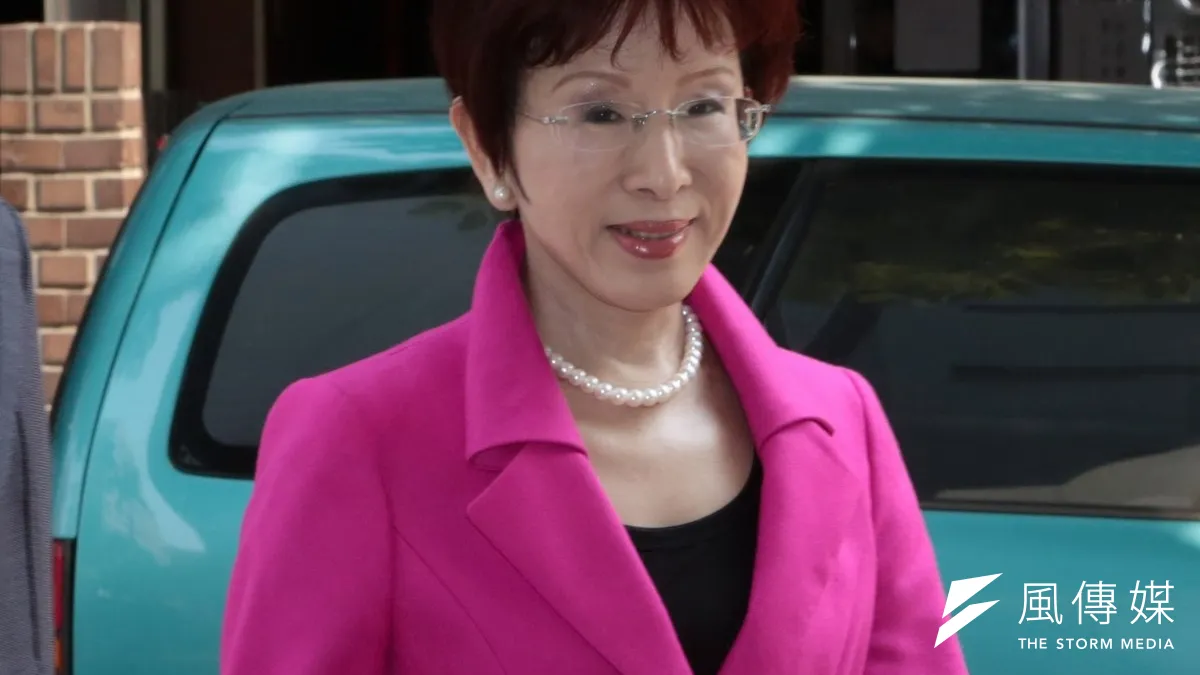 2016國民黨無人表態,立院副院長洪秀柱嗆聲,真的沒人出來,「最起碼還有洪秀柱」!(資料照片,余志偉攝)