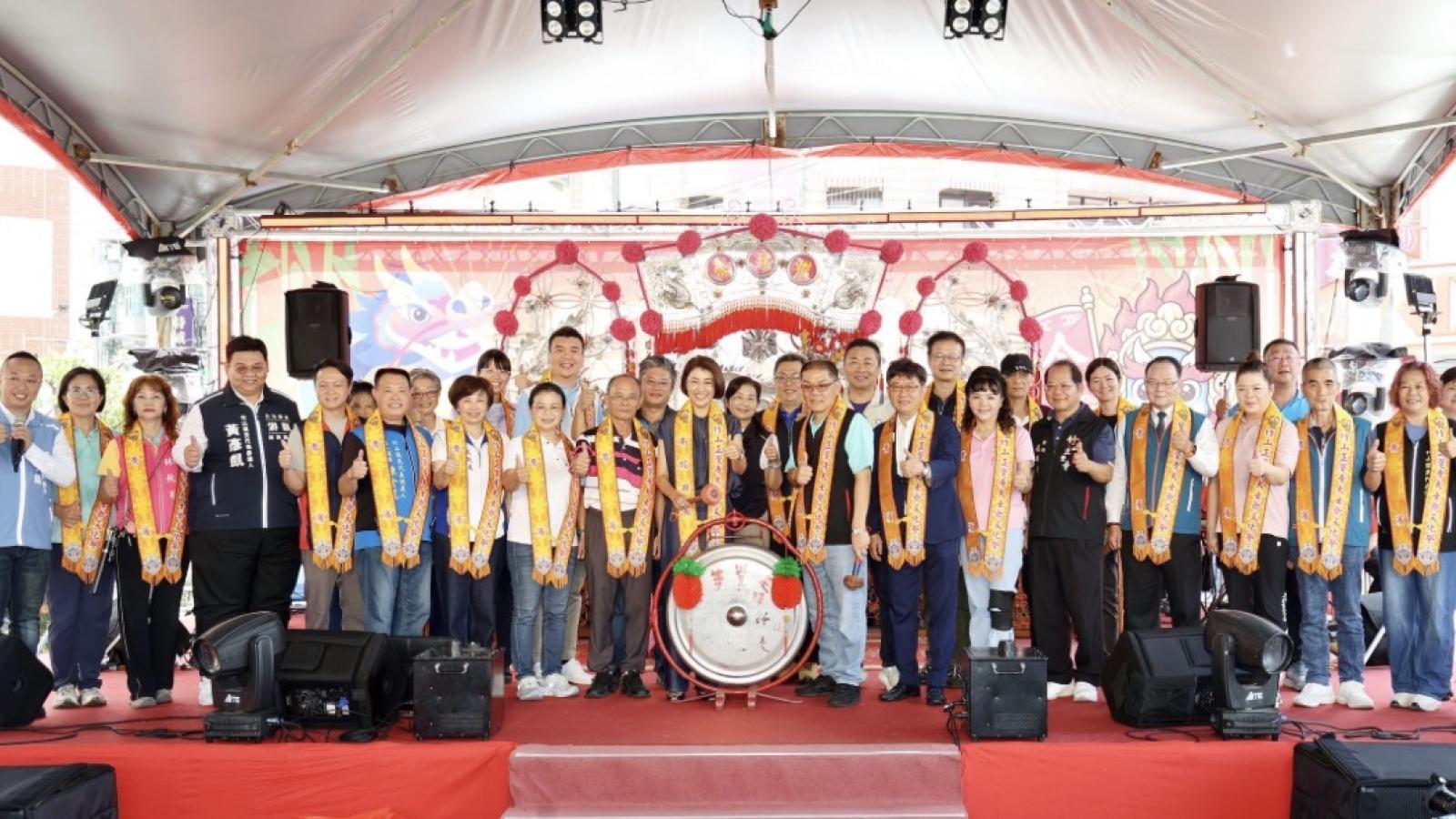竹山大士爺文化祭登場 許淑華開鑼祈福