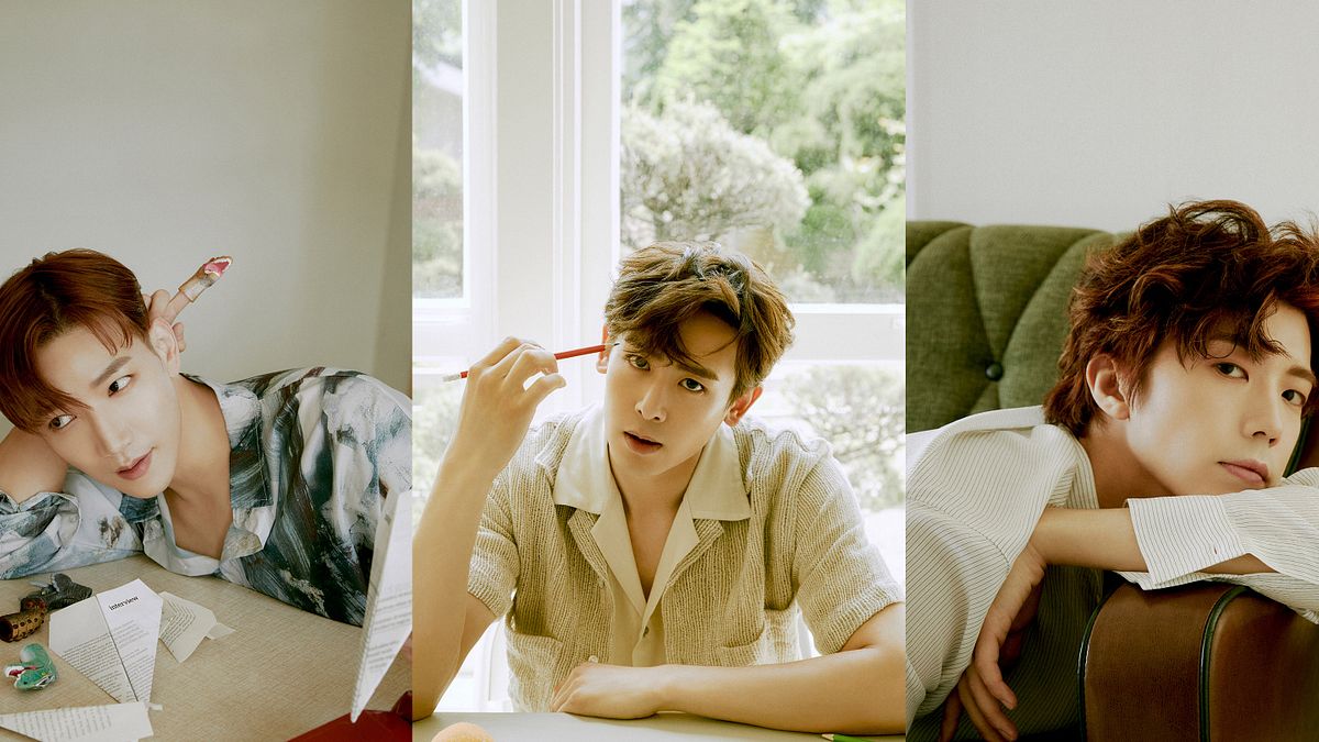 韓流野獸男團2PM成員JUN. K、尼坤與祐榮(左至右)宣布12月7日來台會粉絲。(圖/SHOW Office提供) 韓流野獸男團2PM成員JUN. K、尼坤與祐榮(左至右)宣布12月7日來台會粉絲。(圖/SHOW Office提供)