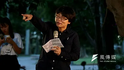 20180702-促轉會委員葉虹靈出席陳文成紀念晚會。(陳韡誌攝)