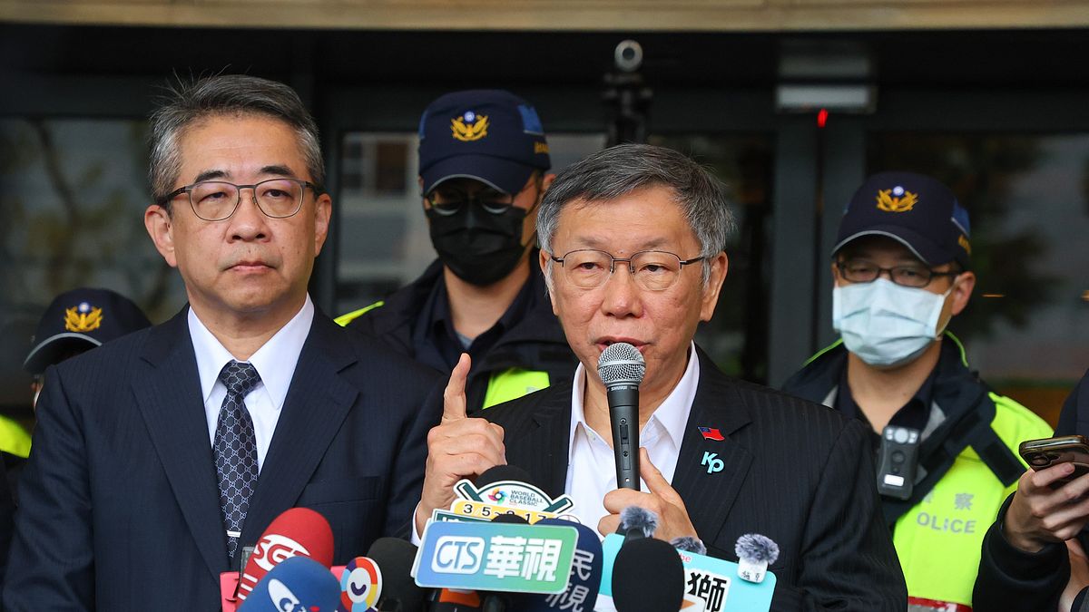 轟林俊言「惡檢濫權」!柯文哲赴法務部聲請檢察官評鑑:為被迫跳樓的彭太太討公道