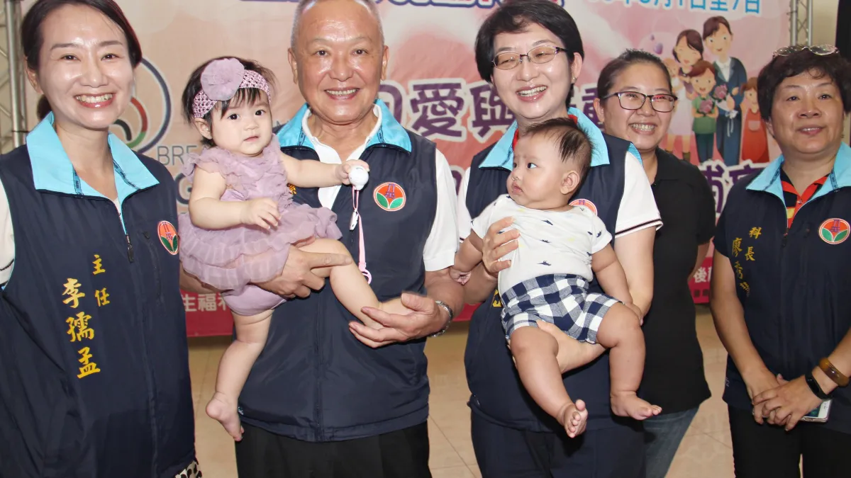 國際母乳週 徐耀昌呼籲用愛與行動支持母乳哺育