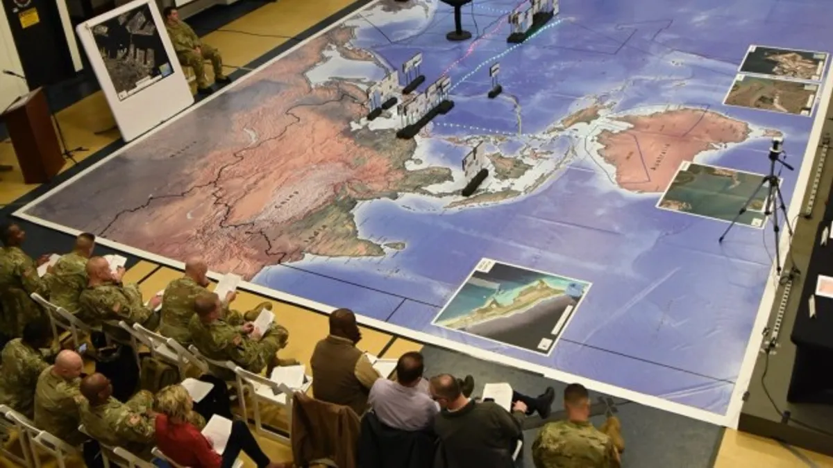 2023年1月,美軍的護身軍刀兵推。(美國陸軍官網)