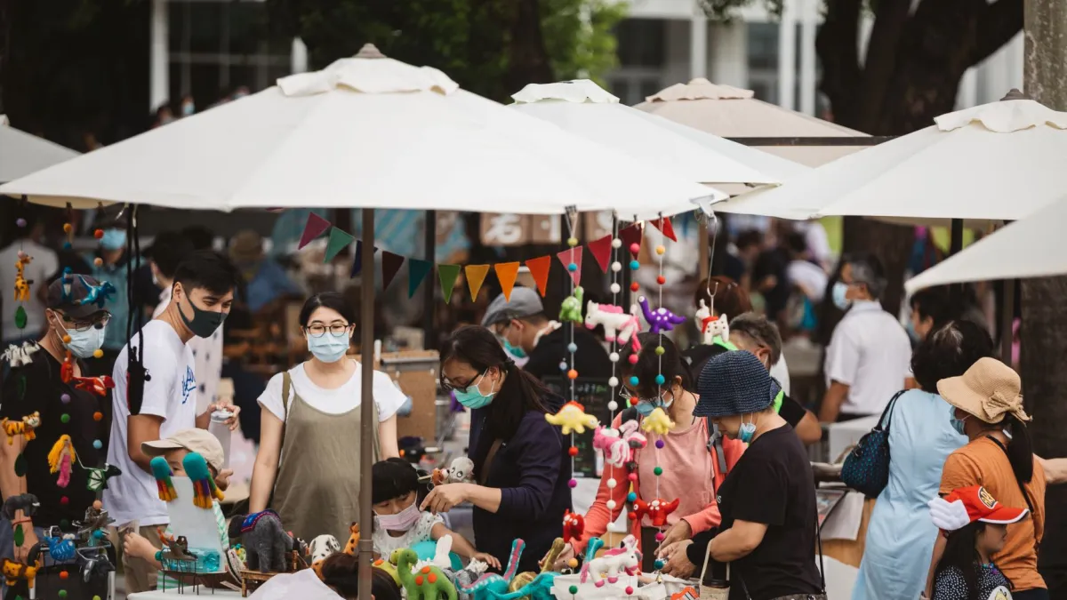 屏東縣連續兩週週末假日推出創意市集,邀請民眾一同度過週末假日時光。 (圖/屏東縣政府文化處提供)