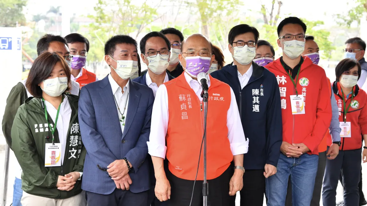 外傳公共工程委員會將改為國土安全組織,行政院長蘇貞昌今天受訪時否認。(行政院提供)