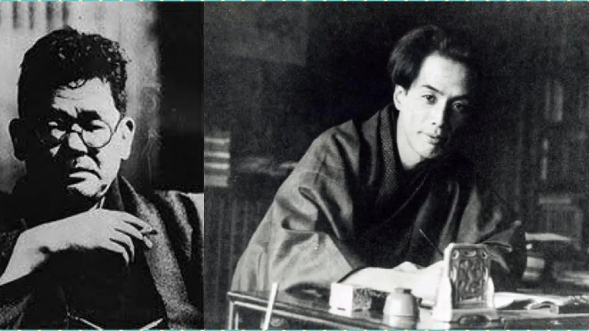 菊池寬(左)與芥川龍之介(右)。(圖/維基百科,風傳媒合成)