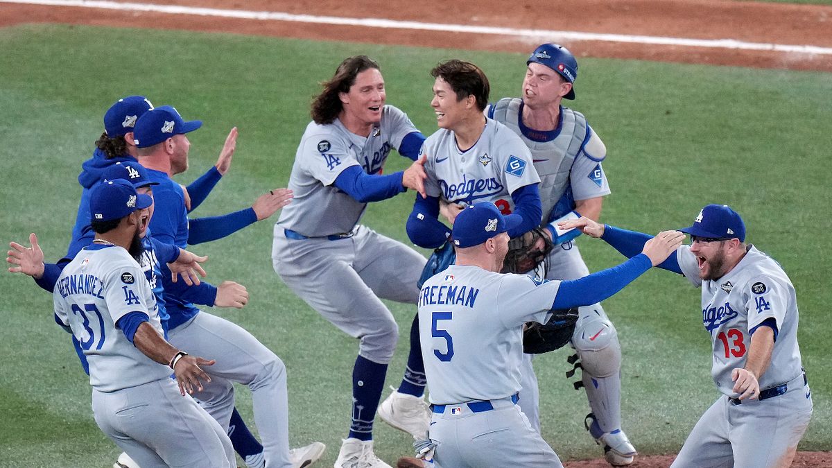 山本由伸鬼神後援2.2局,道奇達成世界大賽二連霸!大谷翔平:他才是世界第一強投