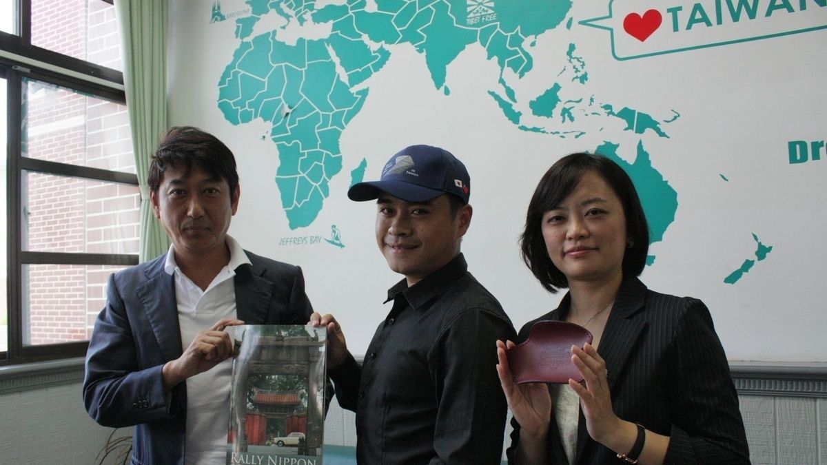 難忘集集人情味 日本古董車協會專程赴台致謝 難忘集集人情味 日本古董車協會專程赴台致謝