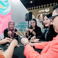 台湾文化、ドバイで開花:博物館チームが世界舞台で大規模展示。(写真/文化部提供) 台湾文化、ドバイで開花:博物館チームが世界舞台で大規模展示。(写真/文化部提供)